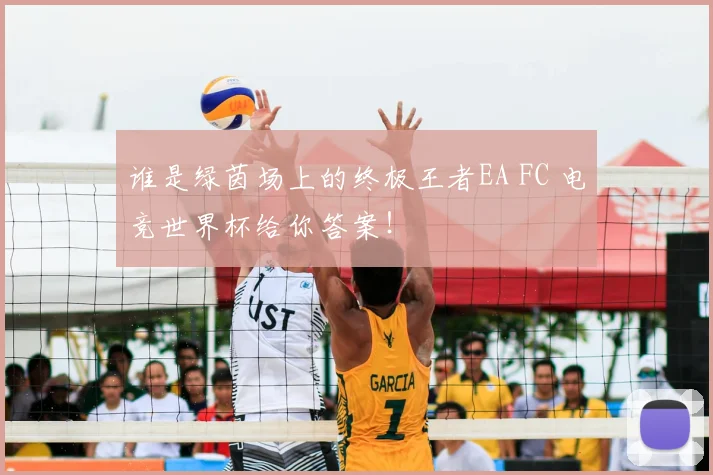 谁是绿茵场上的终极王者EA FC 电竞世界杯给你答案！